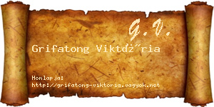 Grifatong Viktória névjegykártya